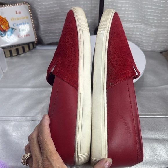 (E2) Kenneth Cole New York Men's C Side Suede Leather Loafer, Red (Size 12 M) - Picture 9 of 12
